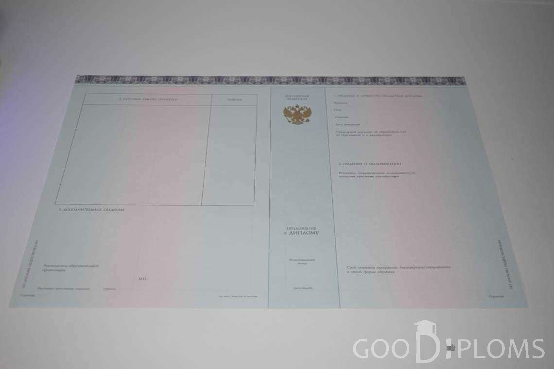 Приложение к Диплому МГИМО период выдачи 2014-2020 -  Днепропетровск